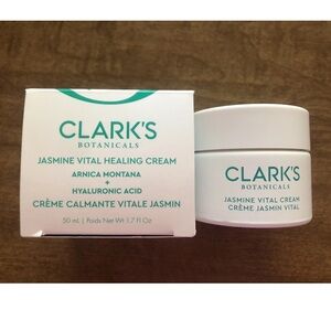 Clarks Botanicals Jasmine Vital Healing Cream 1.7 oz 50ml Full Size ~ NIB!! ❤️